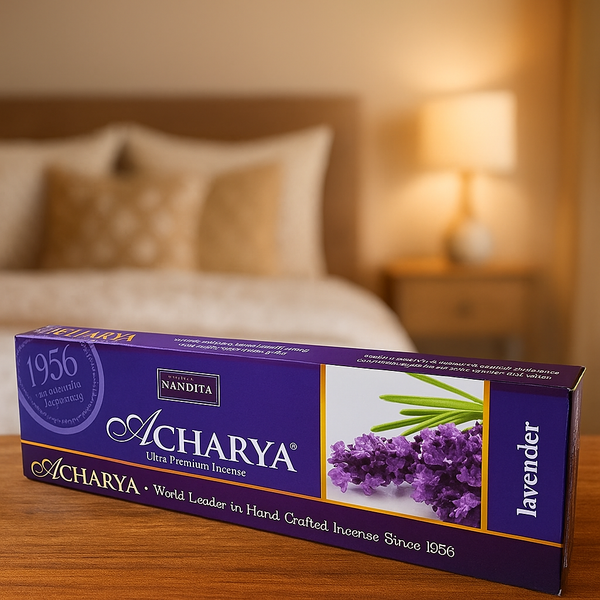 عود دست ساز لوندر Nandita Acharya Lavender - برند ناندیتا درجه یک