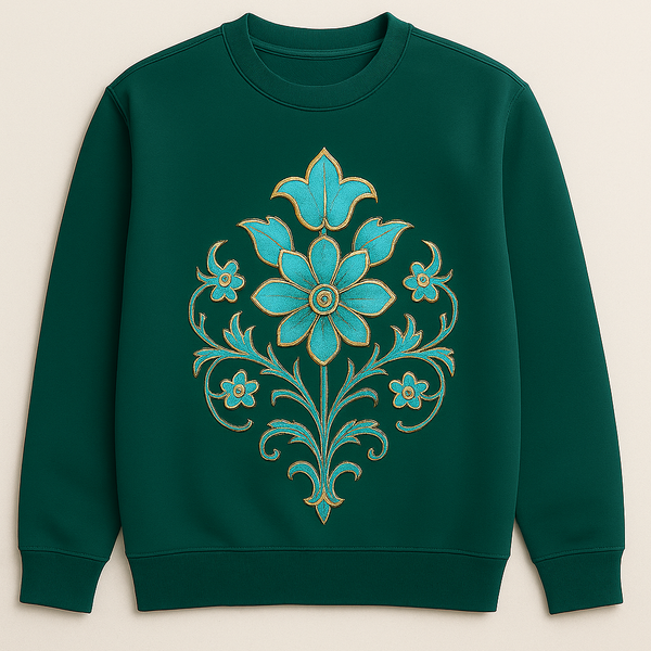 دورس طرح دار سه نخ توکرک پنبه کله غازی طرح نقوش اسلیمی کد 2