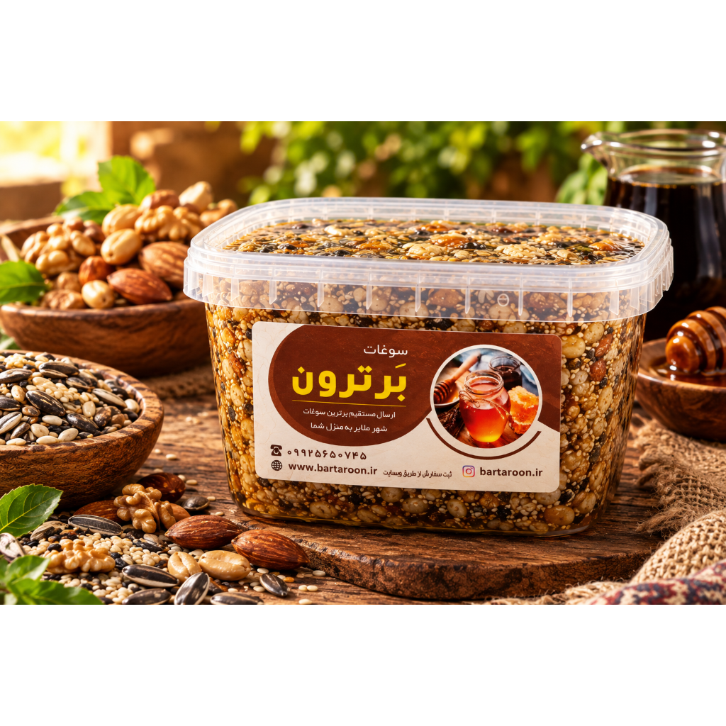 معجون 4 مغز ملایر (0.5 کیلوگرم)