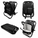صندلی ساحلی تاشو چند کاره مدل Backpack Chair