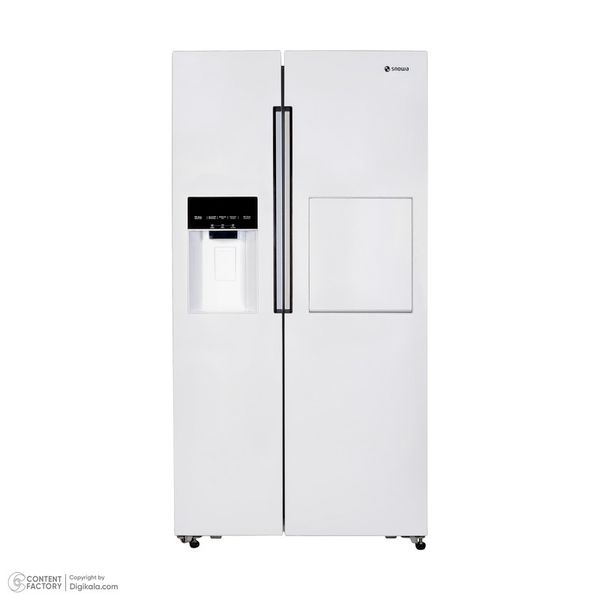 یخچال و فریزر ساید بای ساید 32 فوت اسنوا مدل S1Di-M210-W
