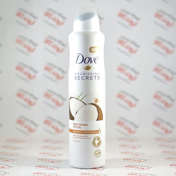 اسپری ضد تعریق زنانه داو رایحه نارگیل Nourishing Secrets