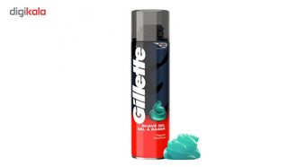 ژل اصلاح ژیلت سری Regular Gel حجم 200 میلی لیتر