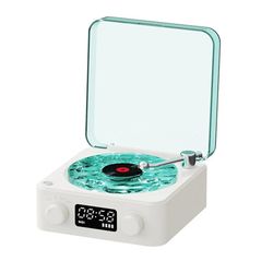 اسپیکر بلوتوثی قابل حمل طرح گرامافونی مدل waves