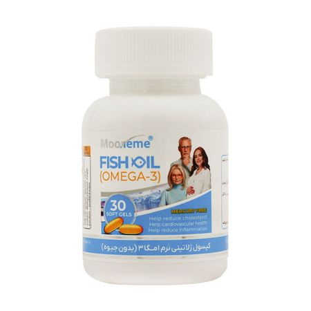 کپسول امگا 3 مونم بسته 30 عددی