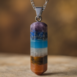 گردنبند سنگ هفت چاکرا