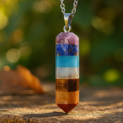 گردنبند سنگ هفت چاکرا