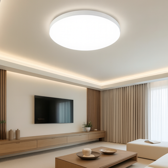 چراغ سقفی گرد ساده داتیس مدل سورنا A