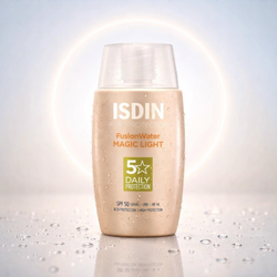 ضد آفتاب رنگی ایزدین فیوژن واتر +SPF50 ISDIN Fusion Water Color