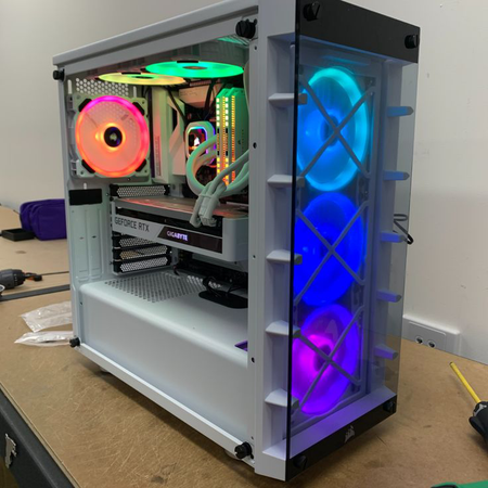 کیس گیمینگ تا 30 میلیون نسل دوازده   i3 12100f/ RX 580/ Ram 16