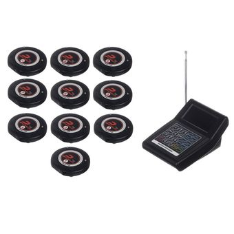 ست 10 عددی پیجر فراخوان مشتری پرسان مدل UFO