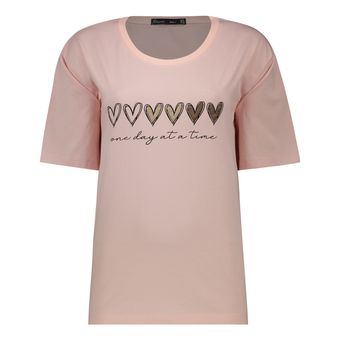 تی شرت آستین کوتاه زنانه باینت مدل 809-4