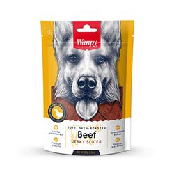 تشویقی سگ ونپی مدل Beef Jerky Slices وزن 100 گرم