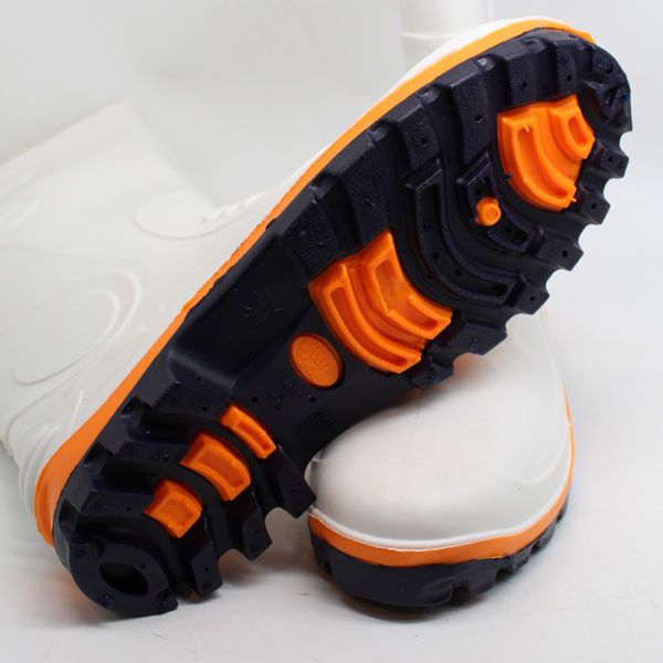 چکمه ایمنی مدل صادقی ساق بلند سفید