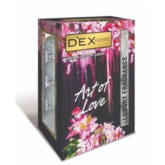 صابون کرمی دکس Clusive سری Luxury Fragrance مدل Art Of Love وزن 400 گرم
