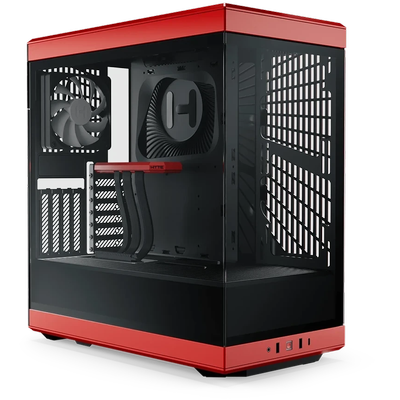 CASE HYTE Y40 CHERRY Mid Tower Red