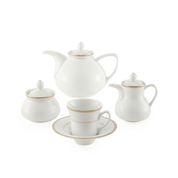 سرویس غذاخوری 108 پارچه چینی زرین ایران مدل سپینود درجه عالی