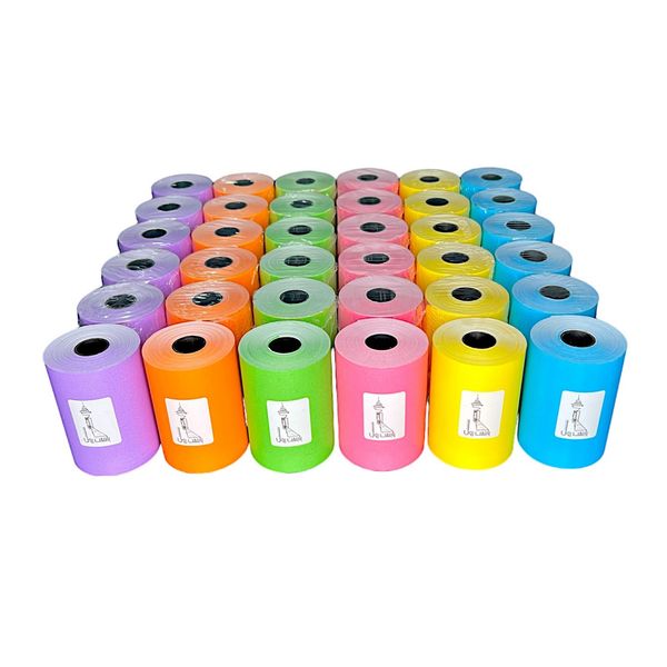 کاغذ پرینتر حرارتی پایتخت رول مدل Mix80mm بسته 30 عددی