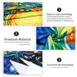 پوستر پارچه ای فیانی مدل بکدراپ شب پرستاره 2 کد F152