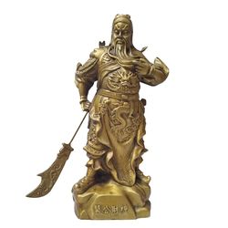 مجسمه برنزی مدل پادشاه ژیانلانگ طرح مات کد china1