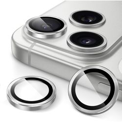 محافظ لنز دوربین شیشه‌ای کوزوم مدل PVD مناسب برای گوشی موبایل اپل iPhone 17 Pro Max