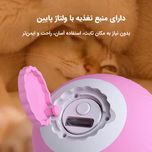 اسباب بازی سگ و گربه مدل توپ متحرک طرح هوشمند