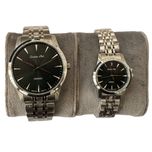 ست ساعت مچی عقربهای کوارتز زنانه و مردانه سوئیس آرت مدل ANT172-173ST0001