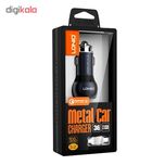 شارژر فندکی الدینیو مدل C503Q همراه با کابل Type-c