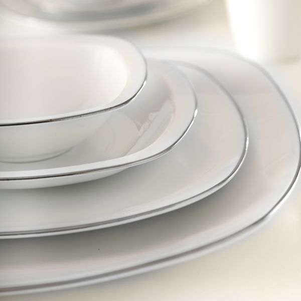 سرویس غذاخوری 98 پارچه چینی زرین ایران سری کواترو مدل سمن درجه یک