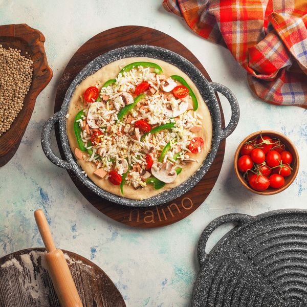 تابه گریل چدن نالینو مدل Padella سایز 26