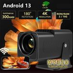 ویدئو پروژکتور مدل HY320 با رزولوشن 4K / سینمای خانگی هوشمند
