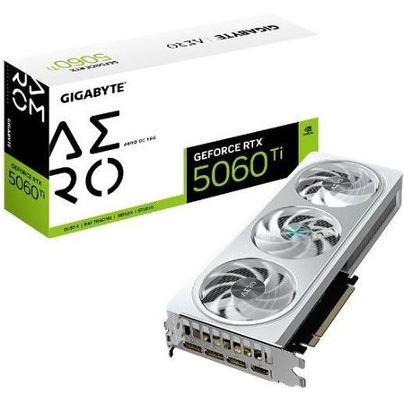 Graphic Card GIGABYTE RTX 5060 Ti AERO OC 16GB