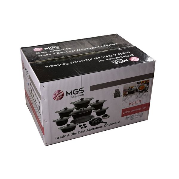 سرویس پخت وپز 23 پارچه ام جی اس مدل کره ای D