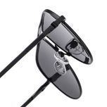 عینک آفتابی خلبانی مردانه آلبرت وگ مدل JS8540C91-P142 Avantgarde Visionary