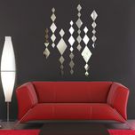 آینه پلکسی گلس دکووال مدل A167 سی و شش تکه