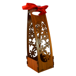 نگهدارنده بطری طرح برف مدل D114