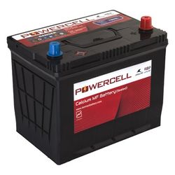 باتری پاورسل کرمان باتری 70 امپر معکوس پایه بلند