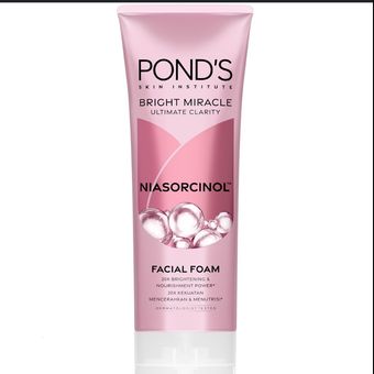 فوم شست و شوی روشن کننده صورت پوندز نیاسورسینول ponds niasorcinol face wash