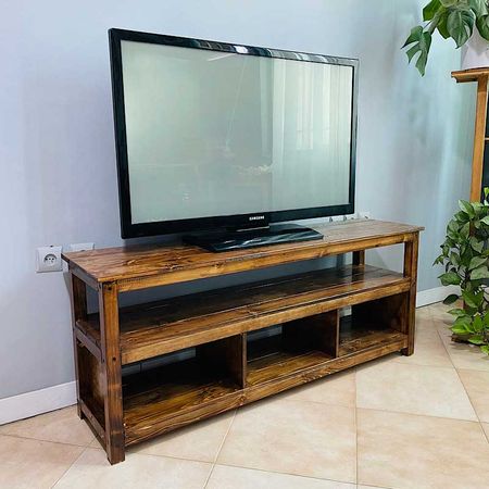 میز تلویزیون روستیک دکور مدل FX600