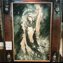 تابلوفرش مینیاتور تبریز ستاره صبحگاهی