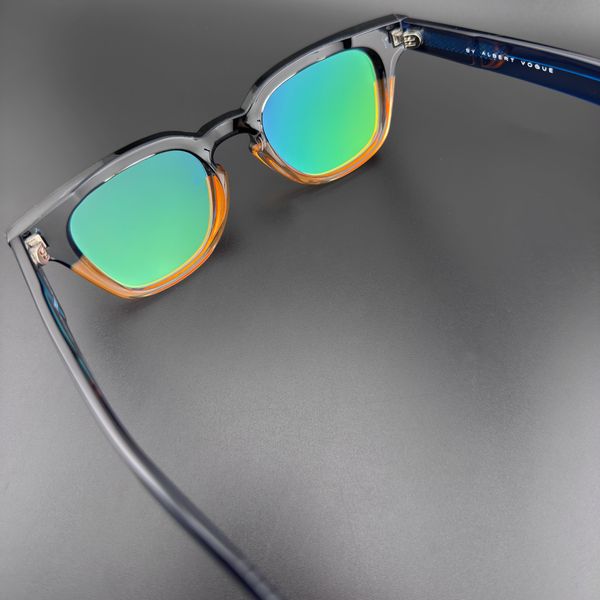 فریم عینک طبی ویفرر آلبرت وگ مدل S31110-C4-1 Acetate مناسب برای صورت گرد و بیضی