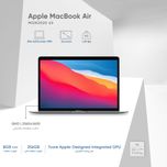 لپ تاپ 13.3 اینچی اپل مدل MacBook Air MGN63 2020 LLA-M1 8GB 256SSD