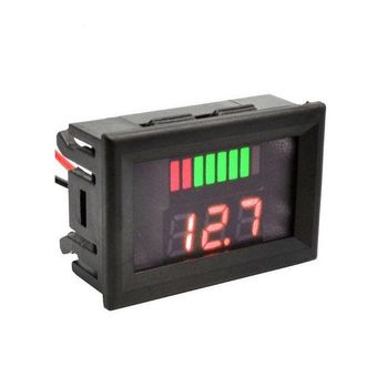 نمایشگر میزان شارژ و ولتاژ باتری مدل A001 بسته 3 عددی