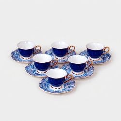 سرویس قهوه خوری 12 پارچه پینک اند مور مدل 190153