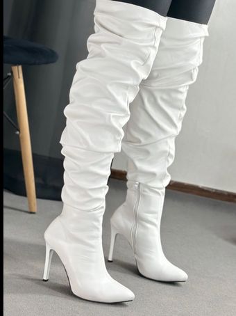 بوت بلند بالازانو چروک