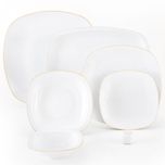 سرویس 27 پارچه چینی زرین ایران سری کواترو مدل Zarin درجه عالی