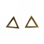 گوشواره زنانه مدل رینگ و مثلث مجموعه 2 عددی*702