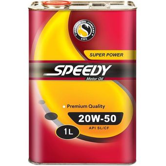 روغن موتور خودرو اسپیدی سوپر پاور 20W-50 حجم 1 لیتر
