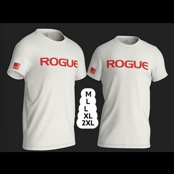 تیشرت کلاسیک Rogue چاپ قرمز