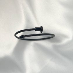 دستبند استیل مشکی پسرونه